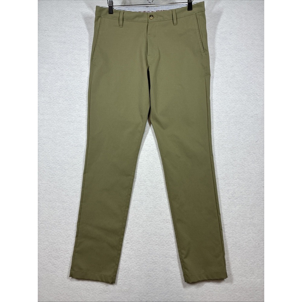 Rhone Commuter Pants‎ Performance Tech Chino Khaki Tan Mens 33x33